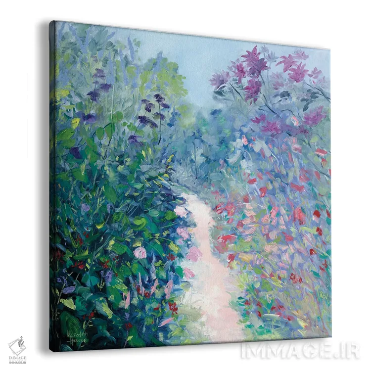 تابلو دکوراتیو عشق اینجا شکوفا می شود اثر مردیت هاوس - نمای پرسپکتیو محصول