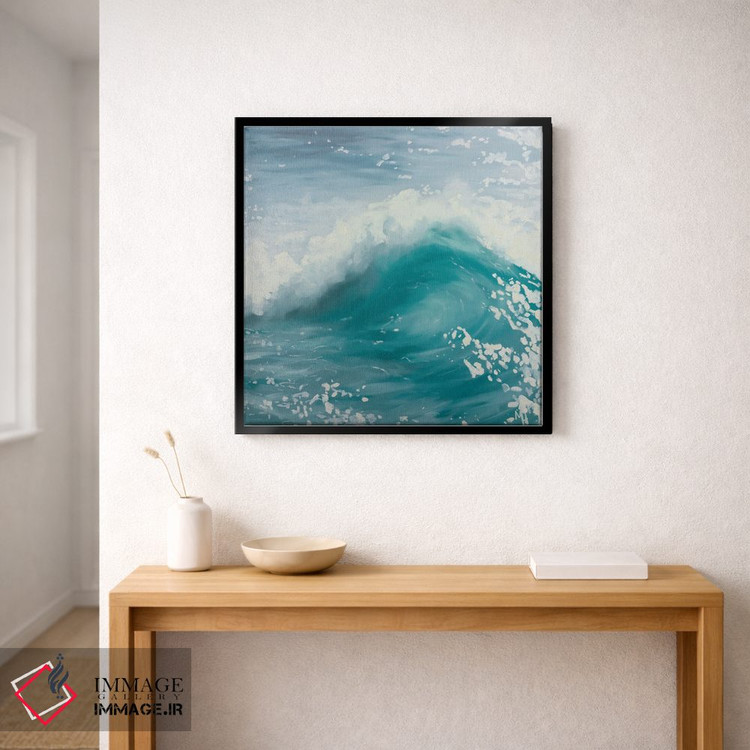 تابلو دکوراتیو موج اثر مردیت هاوس - D1B