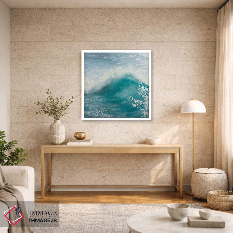 تابلو دکوراتیو موج اثر مردیت هاوس - D2W