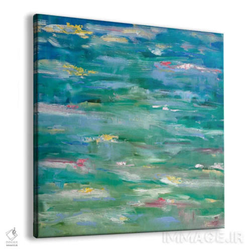 تابلو انتزاعی ادای احترام به مونه II اثر مردیت هاوس - نمای پرسپکتیو محصول