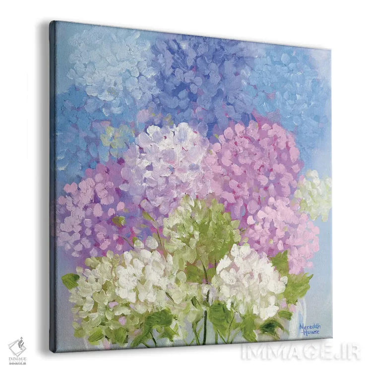 تابلو دکوراتیو بهار شکوفا اثر مردیت هاوس - نمای پرسپکتیو محصول