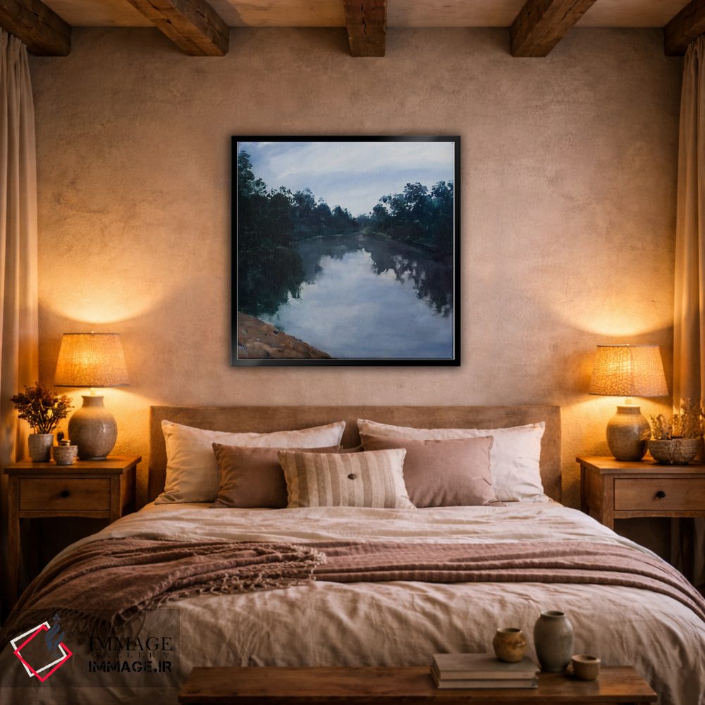 تابلو انتزاعی رودخانه مکینتایر اثر مردیت هاوس - D4B