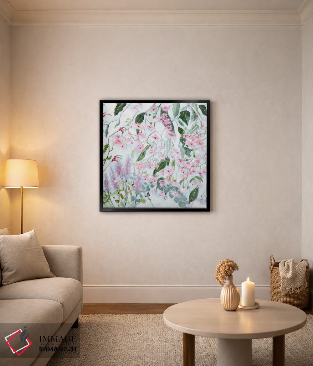 تابلو دکوراتیو شکوفه های صمغ درختی اثر مردیت هاوس - D4B