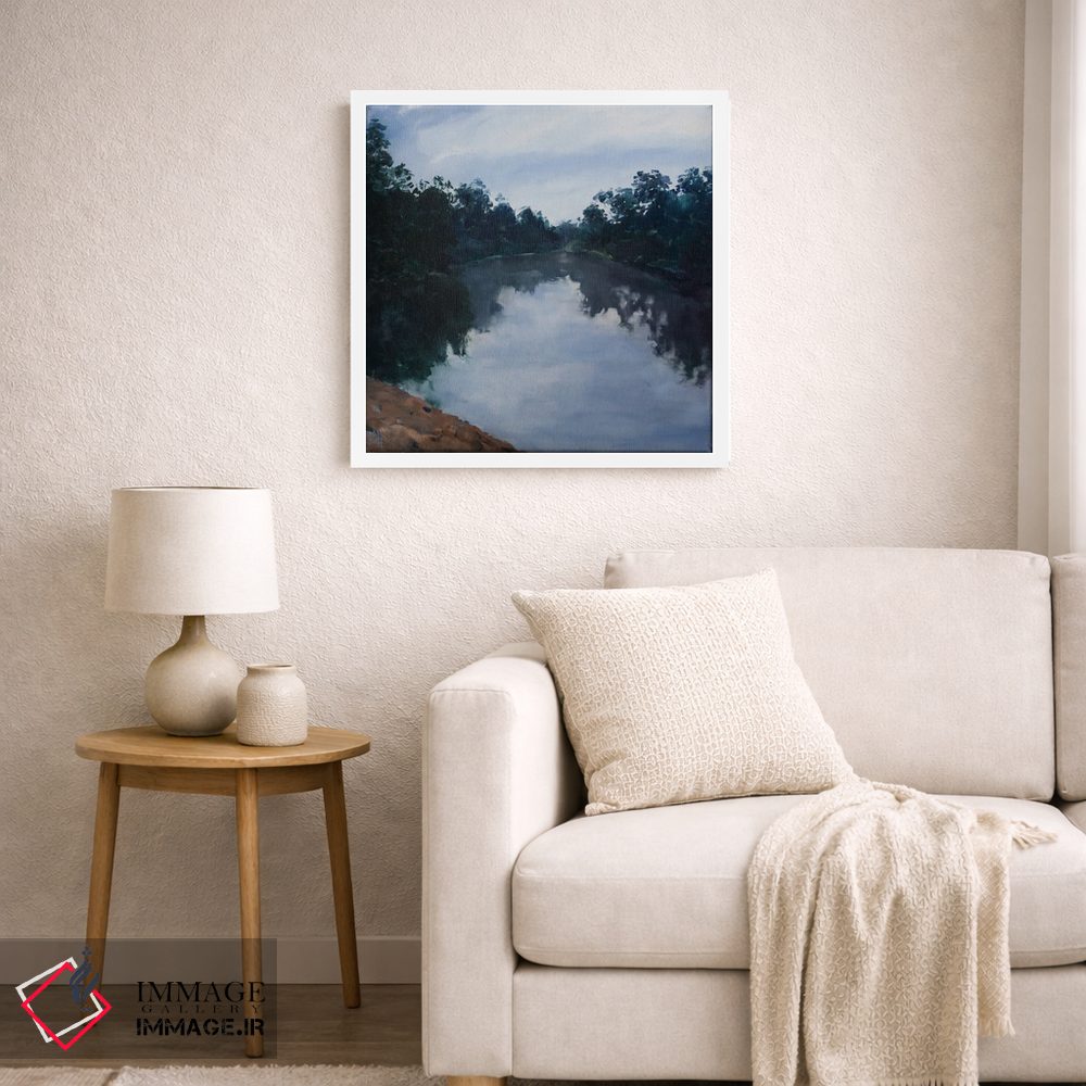 تابلو انتزاعی رودخانه مکینتایر اثر مردیت هاوس - D5W