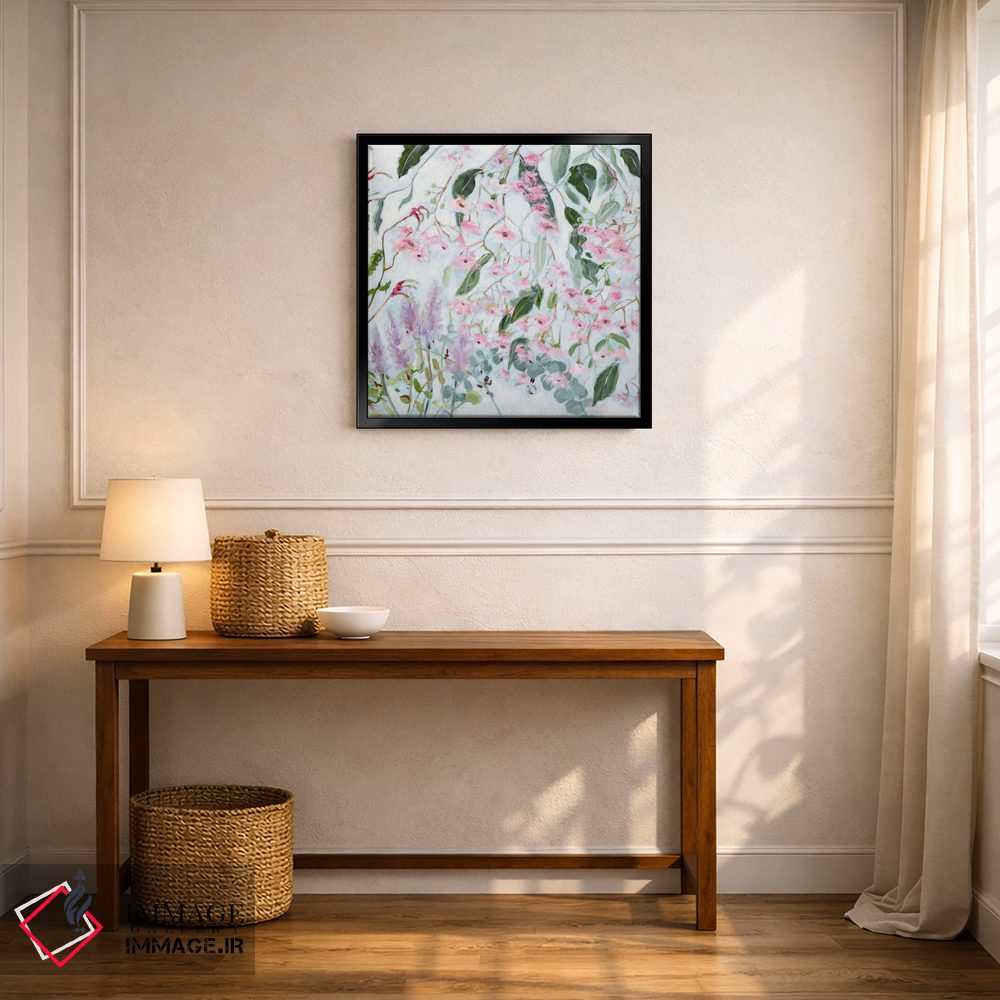 تابلو دکوراتیو شکوفه های صمغ درختی اثر مردیت هاوس - D6B