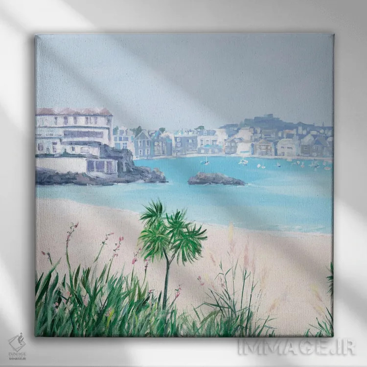 تابلو دکوراتیو سنت آیوز در کورنوال اثر مردیت هاوس - نمای روبهرو روی دیوار