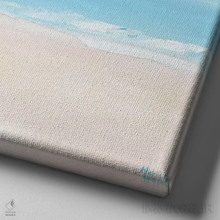 تابلو دکوراتیو قدم زنی در سنت آیوز اثر مردیت هاوس - نمای نزدیک بافت بوم