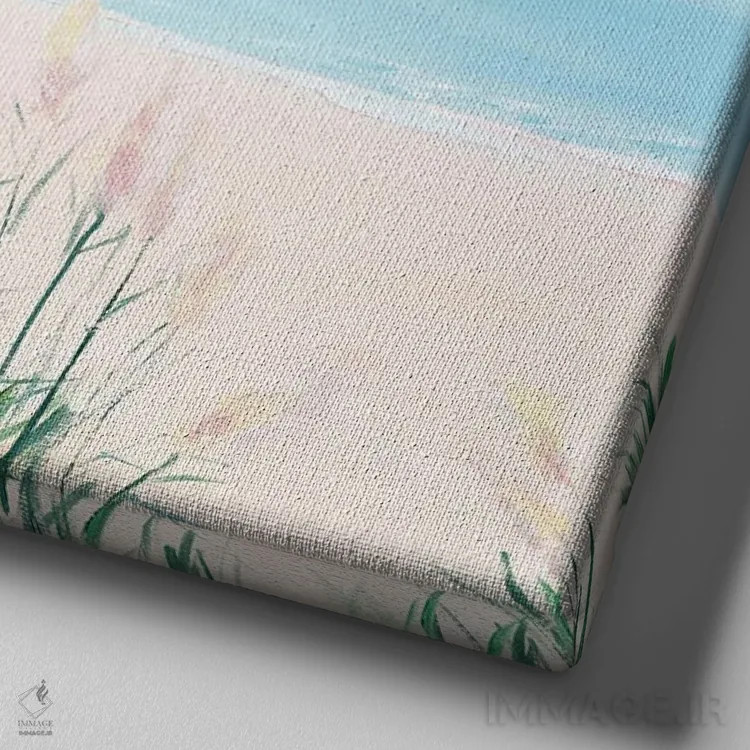 تابلو دکوراتیو سنت آیوز در کورنوال اثر مردیت هاوس - نمای نزدیک بافت بوم