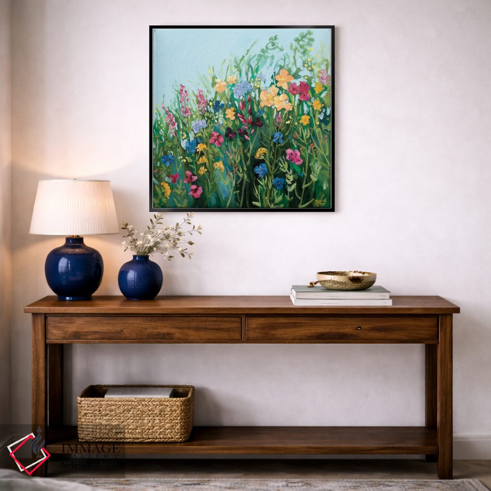 تابلو دکوراتیو بهار رنگارنگ اثر مردیت هاوس - D3B