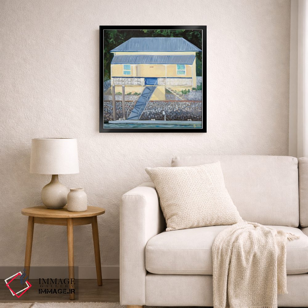 تابلو دکوراتیو خانه قایق اثر مردیت هاوس - D6B