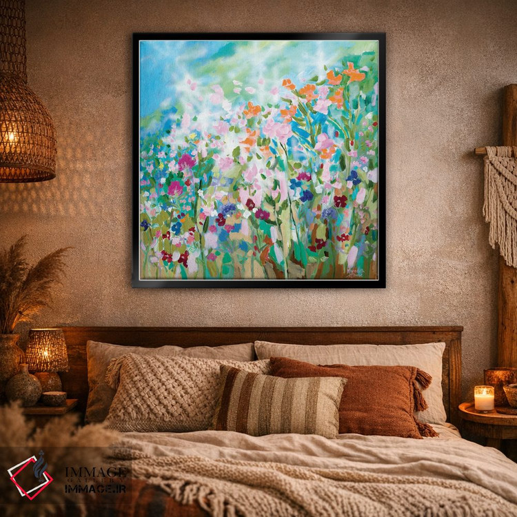 تابلو دکوراتیو بریک دنس گل ها اثر مردیت هاوس - D1B