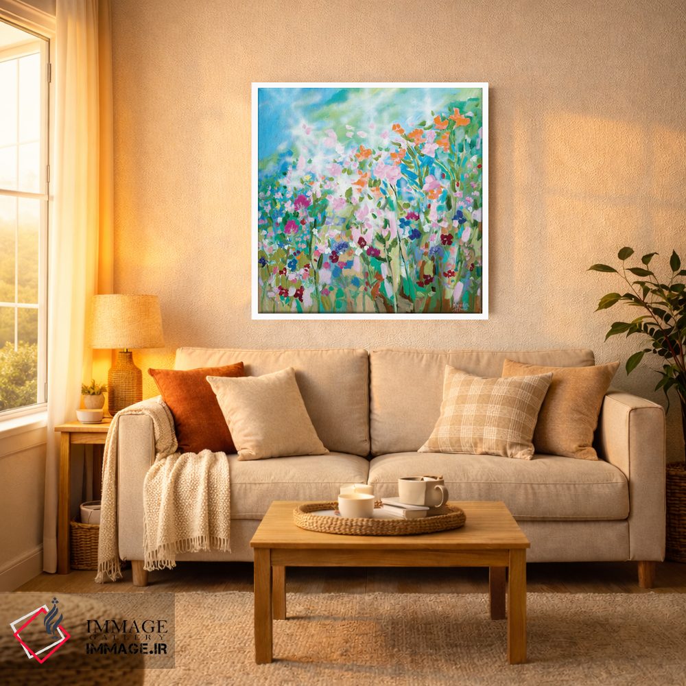 تابلو دکوراتیو بریک دنس گل ها اثر مردیت هاوس - D3W