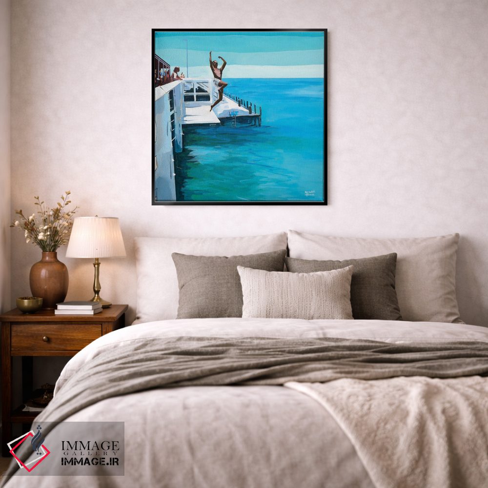 تابلو دکوراتیو اسکله باسلتون اثر مردیت هاوس - D2B