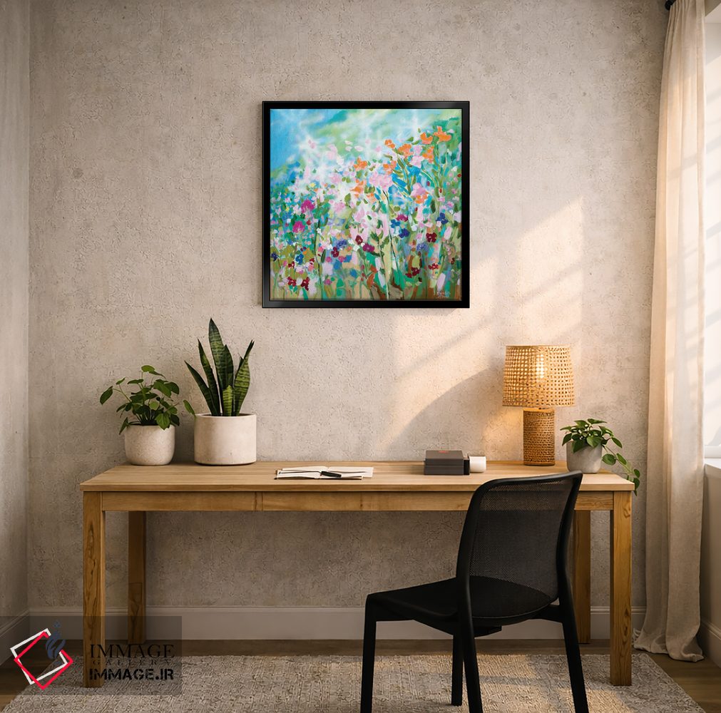تابلو دکوراتیو بریک دنس گل ها اثر مردیت هاوس - D6B