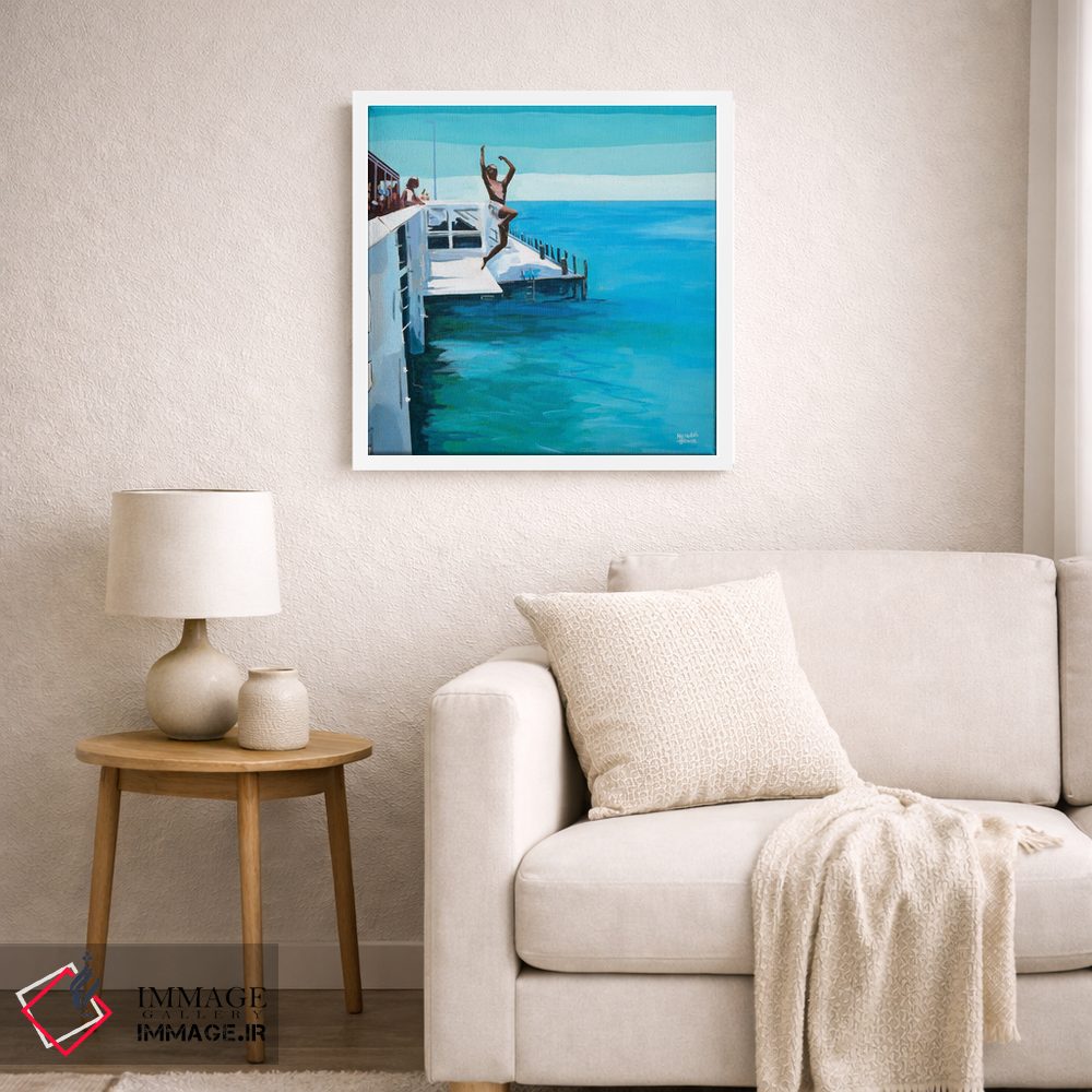 تابلو دکوراتیو اسکله باسلتون اثر مردیت هاوس - D4W