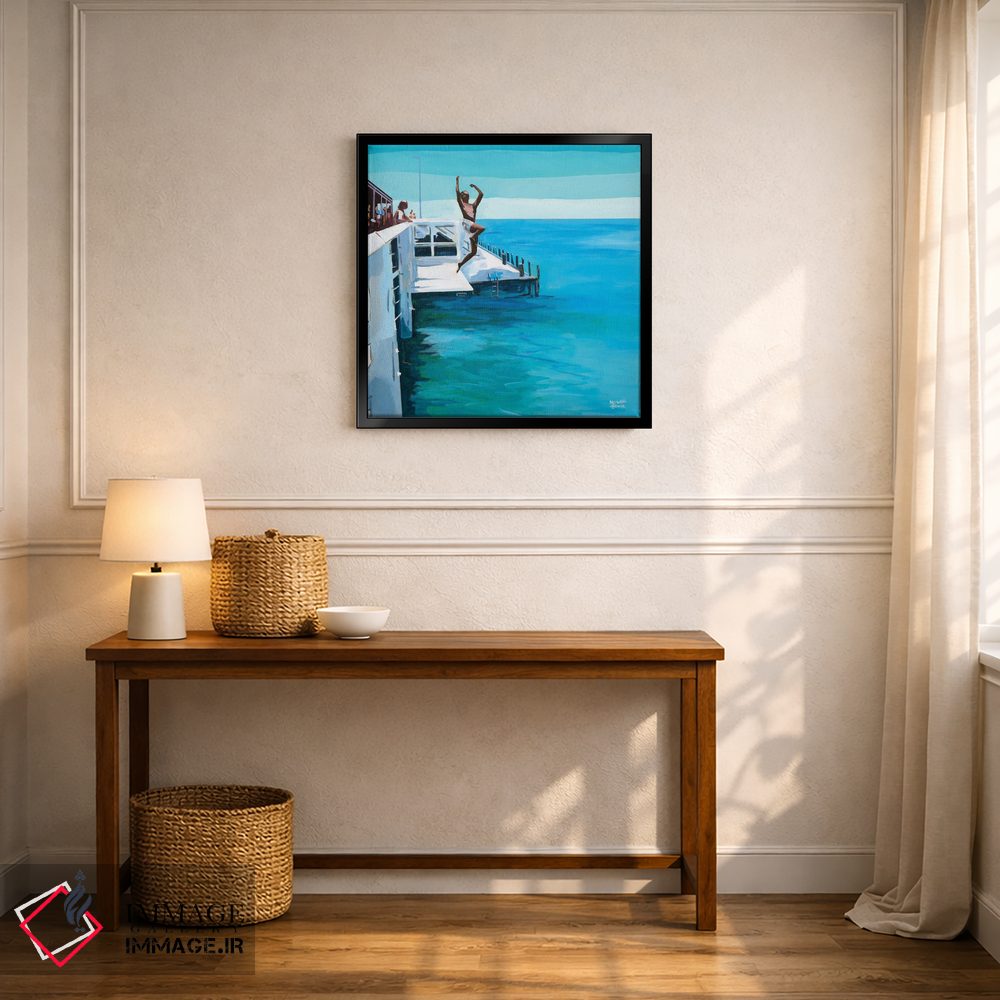 تابلو دکوراتیو اسکله باسلتون اثر مردیت هاوس - D5B