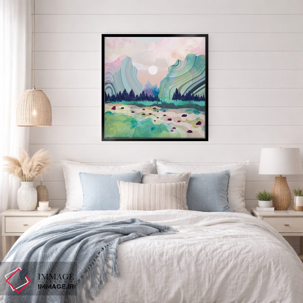 تابلو دکوراتیو آرامش آب اثر میا چارو - D5B