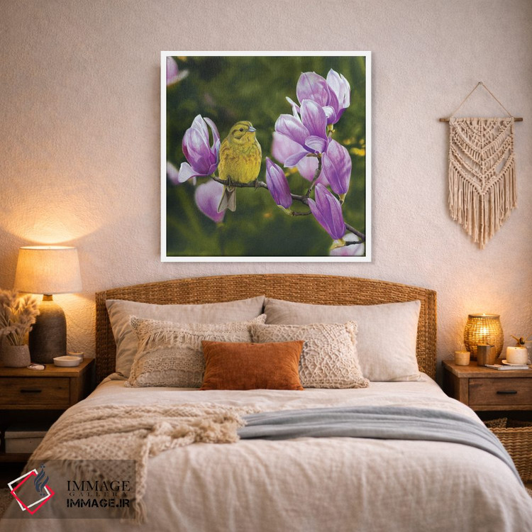 تابلو دکوراتیو زردآواز ۳ اثر میخائیل ودرنیکوف - D2W