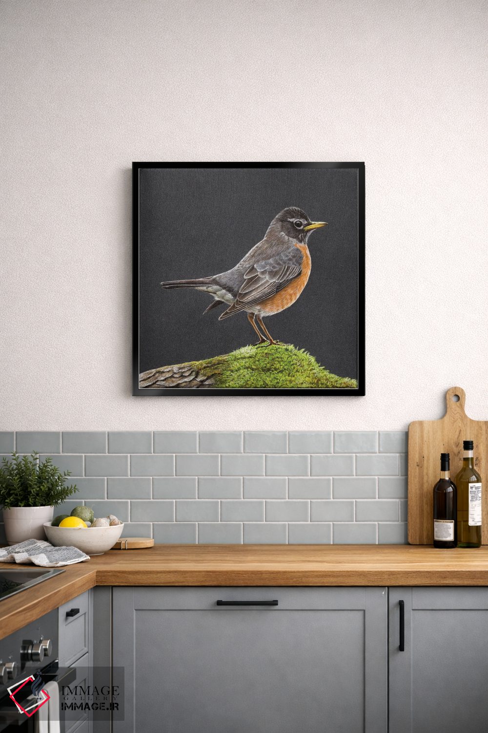 تابلو دکوراتیو روبین آمریکایی اثر میخائیل ودرنیکوف - D4B