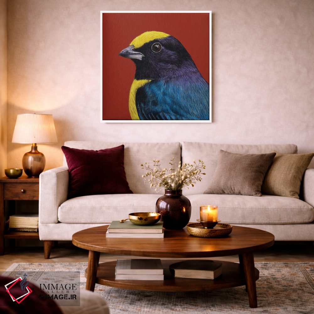 تابلو دکوراتیو اوفونیا شکم نارنجی اثر میخائیل ودرنیکوف - D2W