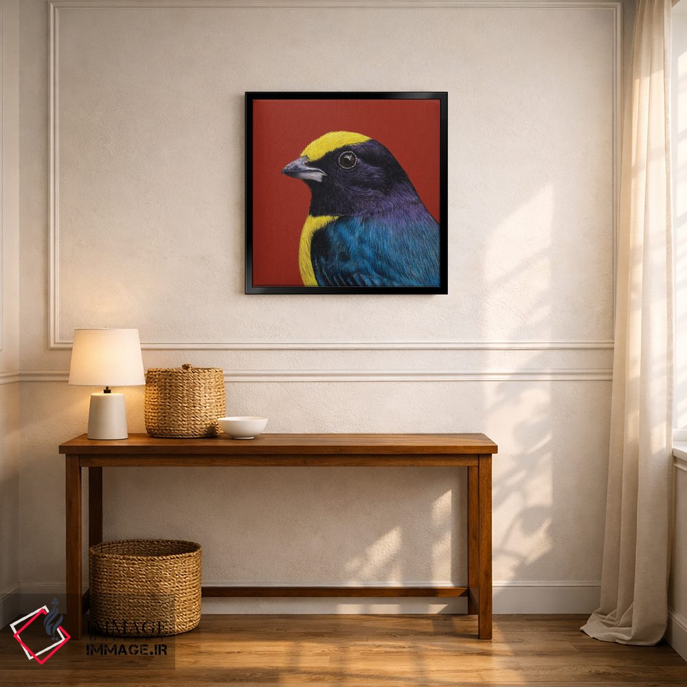 تابلو دکوراتیو اوفونیا شکم نارنجی اثر میخائیل ودرنیکوف - D5B