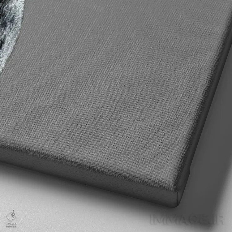 تابلو دکوراتیو گنجشک درختی ۶ اثر میخائیل ودرنیکوف - نمای نزدیک بافت بوم