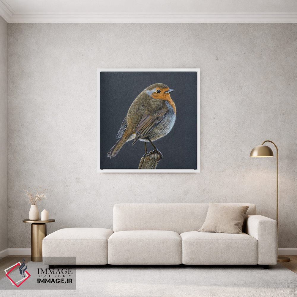 تابلو دکوراتیو "مرغ سهره اروپایی" اثر میخائیل ودرنیکوف - D1W