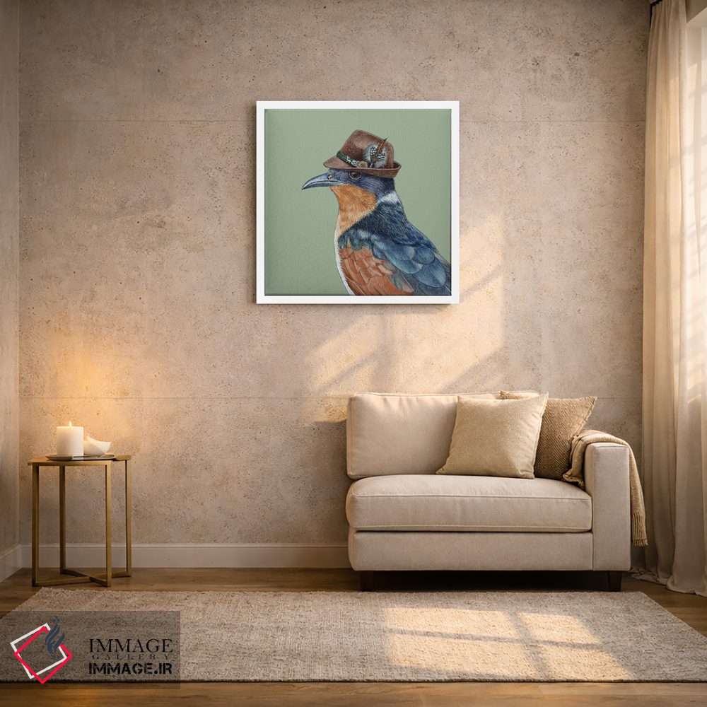 تابلو دکوراتیو "کاکای بال شاه بلوطی" اثر میخائیل ودرنیکوف - D1W