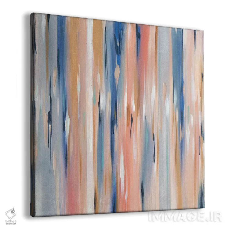 تابلو انتزاعی باران بهاری اثر ماژا - نمای پرسپکتیو محصول
