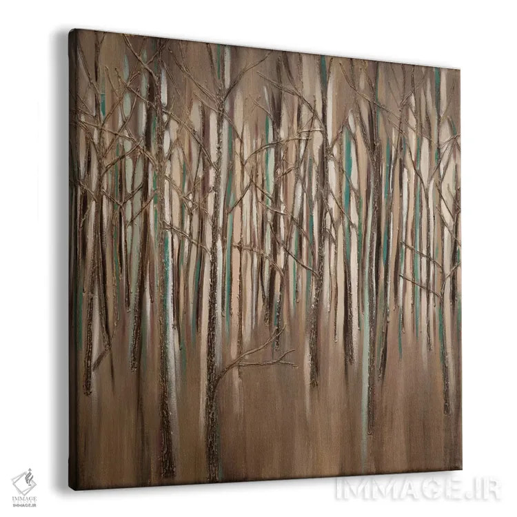 تابلو انتزاعی ایهام، اشاره کنایه آمیز اثر ماژا - نمای پرسپکتیو محصول