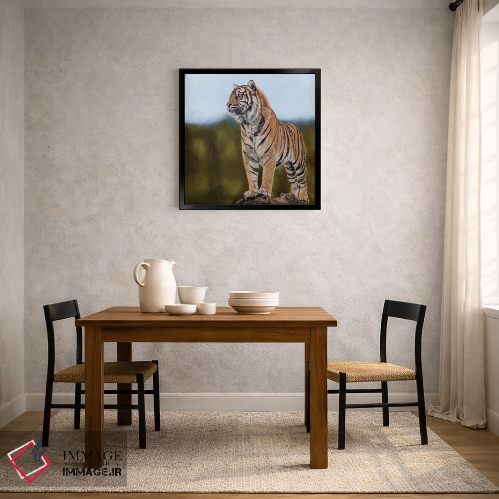 تابلو دکوراتیو "ببر" اثر میخائیل ودرنیکوف - D5B