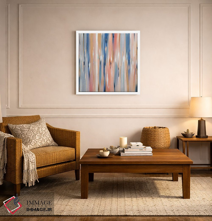 تابلو انتزاعی باران بهاری اثر ماژا - D3W