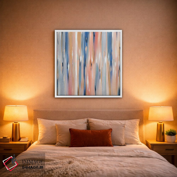 تابلو انتزاعی باران بهاری اثر ماژا - D1W