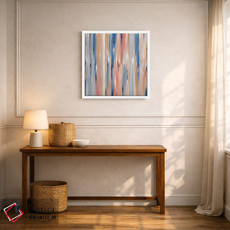 تابلو انتزاعی باران بهاری اثر ماژا - D4W