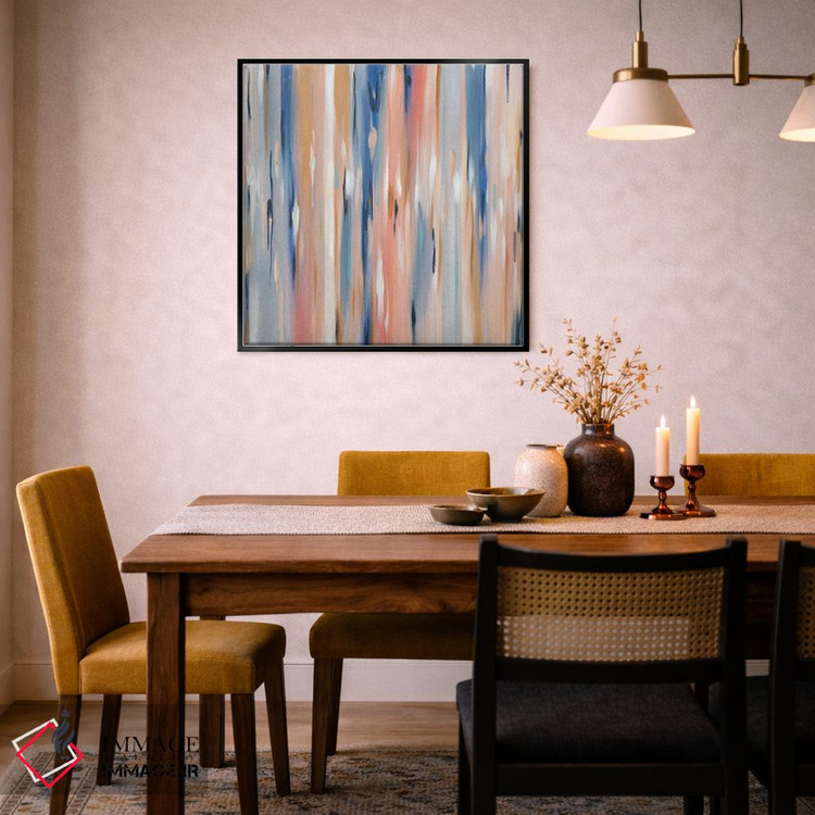 تابلو انتزاعی باران بهاری اثر ماژا - D5B