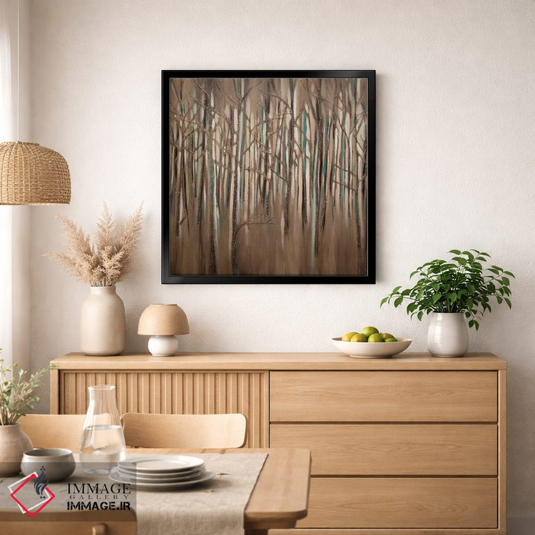 تابلو انتزاعی ایهام، اشاره کنایه آمیز اثر ماژا - D1B