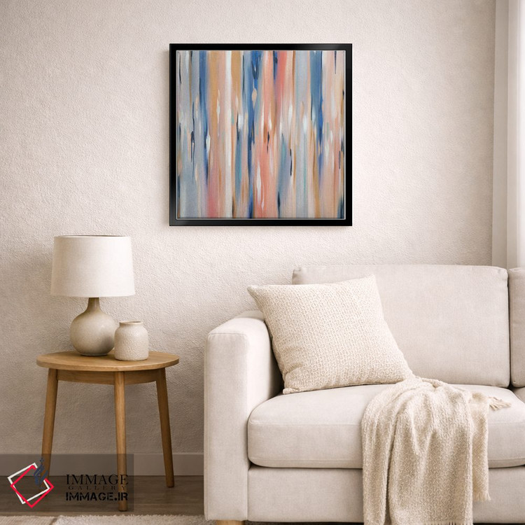 تابلو انتزاعی باران بهاری اثر ماژا - D6B