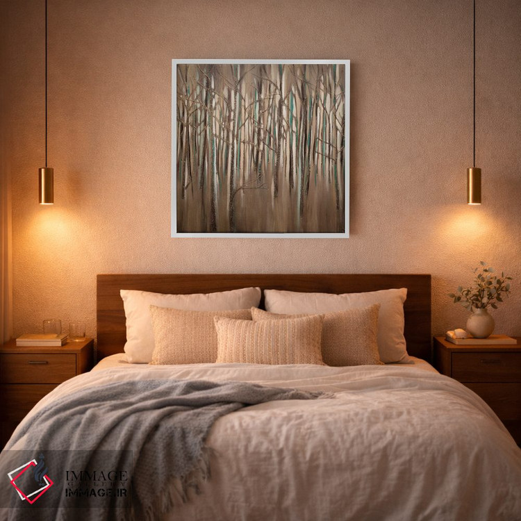 تابلو انتزاعی ایهام، اشاره کنایه آمیز اثر ماژا - D3W