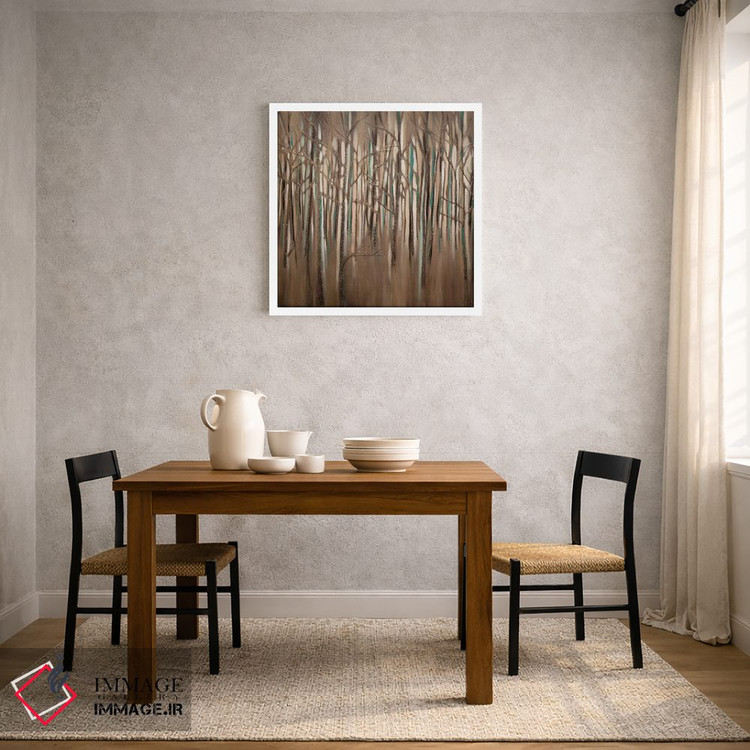 تابلو انتزاعی ایهام، اشاره کنایه آمیز اثر ماژا - D2W