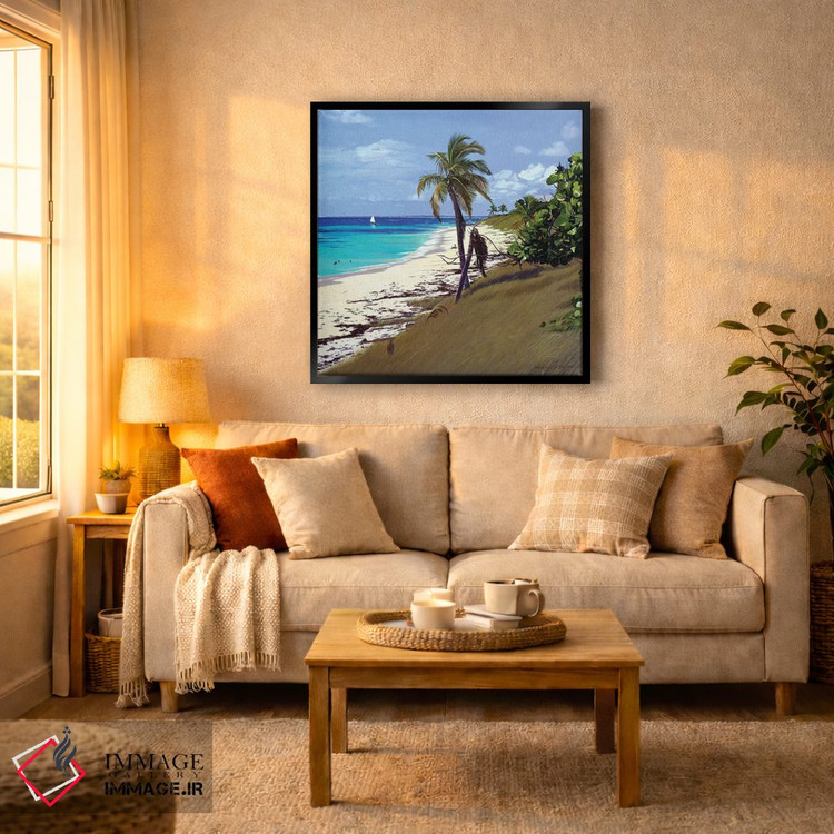 تابلو دکوراتیو بادهای تجاری، باهاما اثر مایکل جی. هارل - D6B