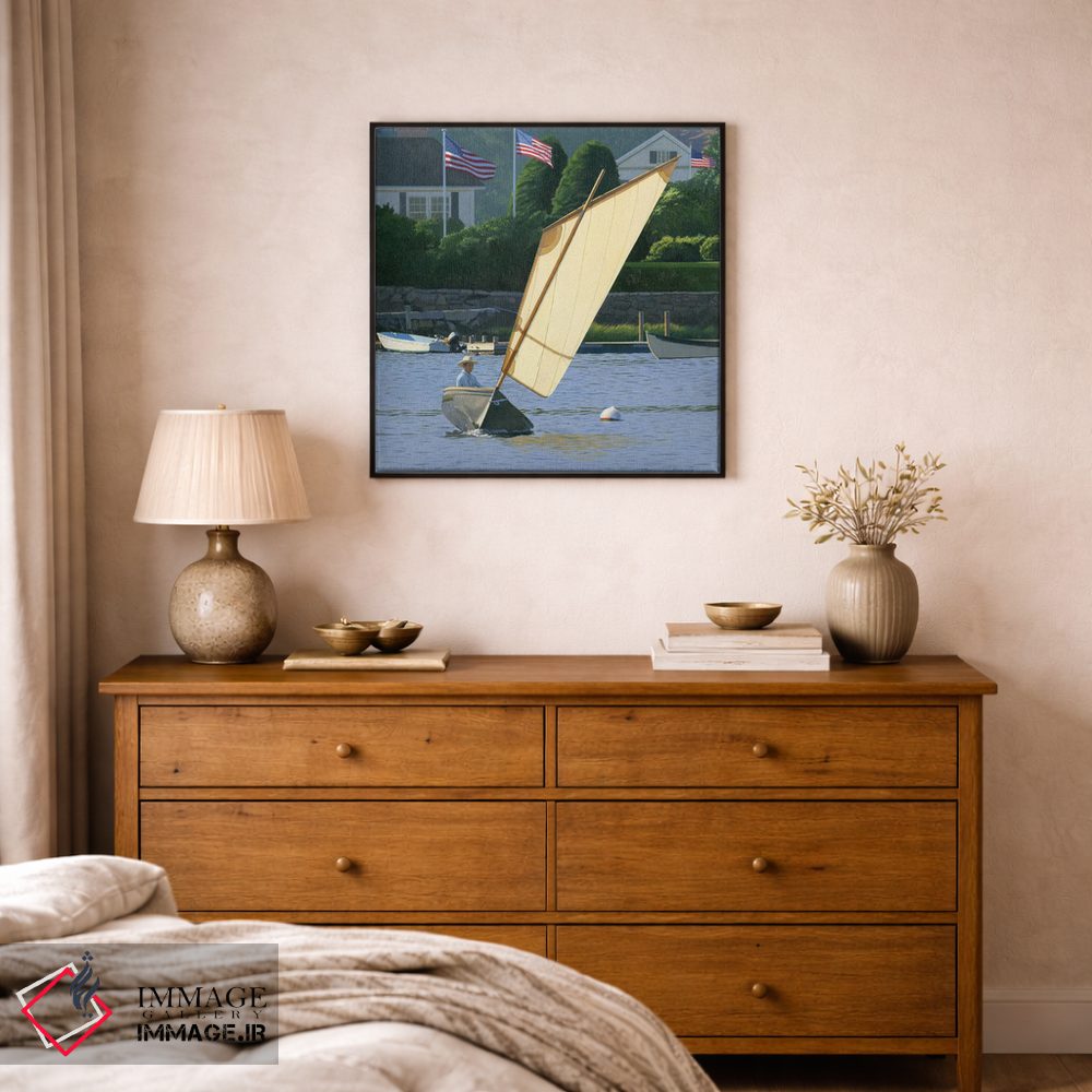 تابلو دکوراتیو بادبانی در چهارم ژوئیه اثر مایکل جی. هارل - D1B