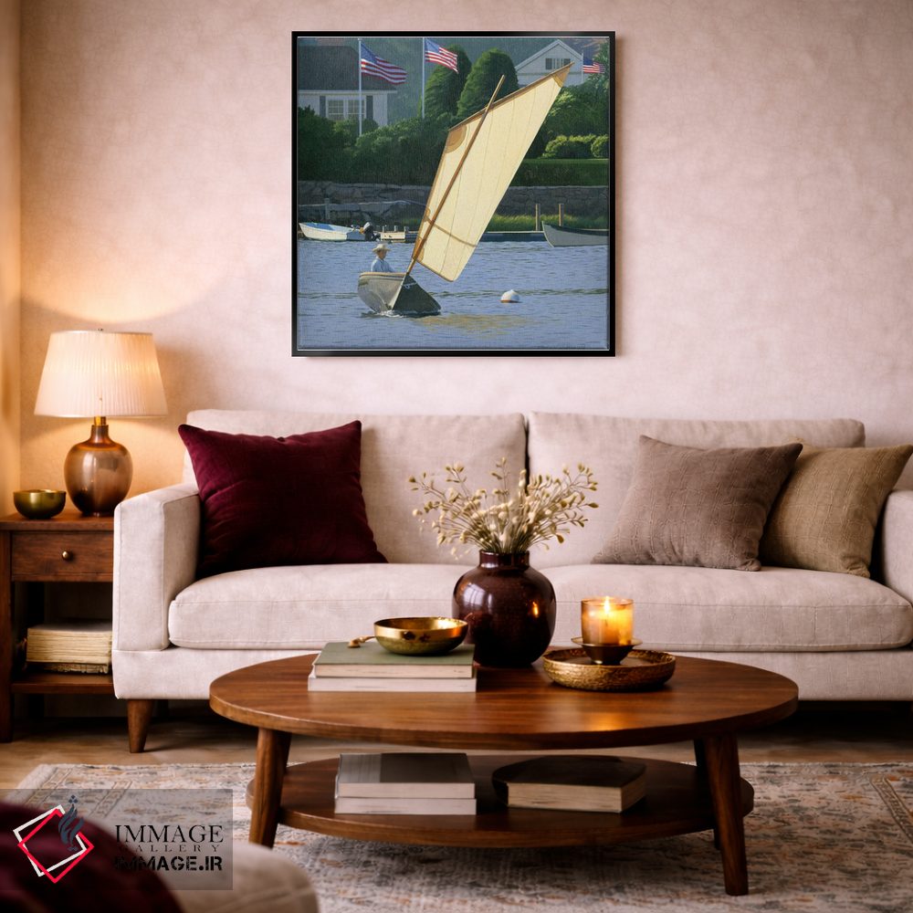 تابلو دکوراتیو بادبانی در چهارم ژوئیه اثر مایکل جی. هارل - D3B