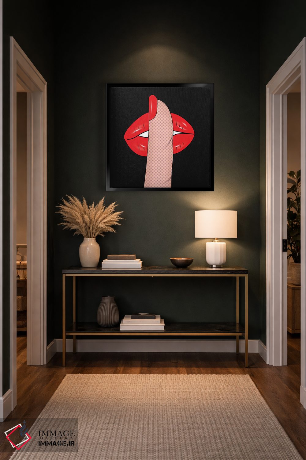 تابلو دکوراتیو "هیس" اثر مارک اشکنازی - D5B