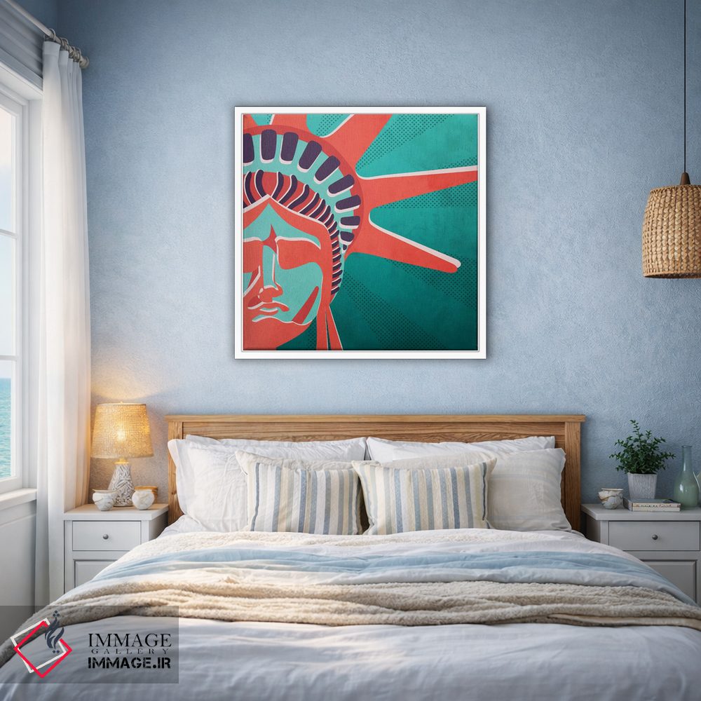 تابلو دکوراتیو "تندیس آزادی" اثر مارک اشکنازی - D1W