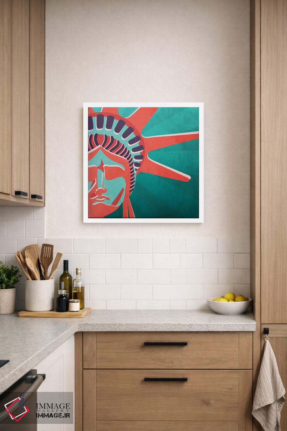 تابلو دکوراتیو "تندیس آزادی" اثر مارک اشکنازی - D4W