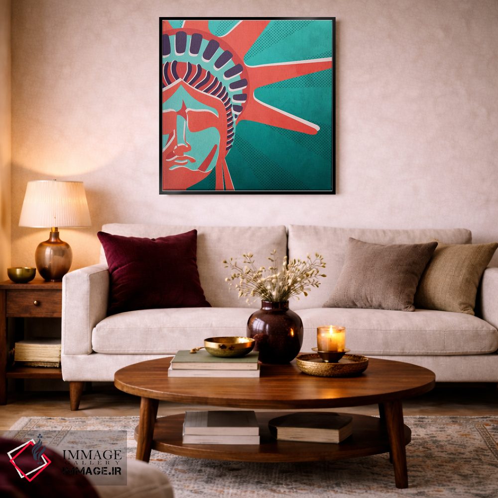 تابلو دکوراتیو "تندیس آزادی" اثر مارک اشکنازی - D3B