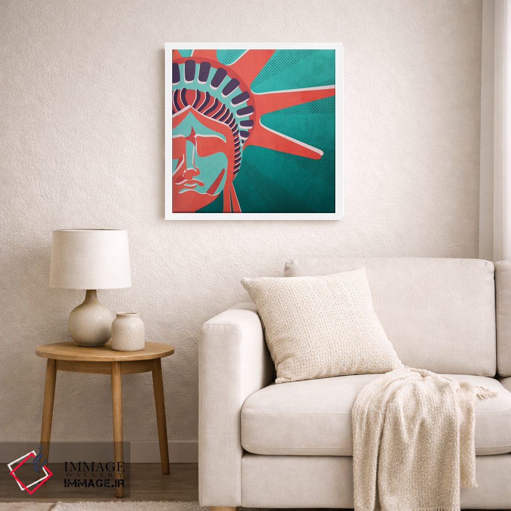 تابلو دکوراتیو "تندیس آزادی" اثر مارک اشکنازی - D5W