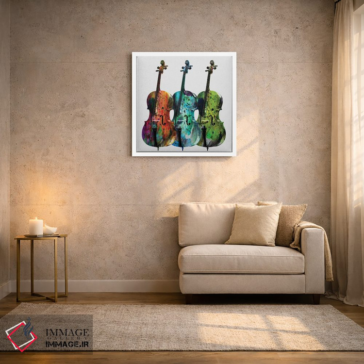 تابلو دکوراتیو "ویولنسل ها" اثر مارک اشکنازی - D2W