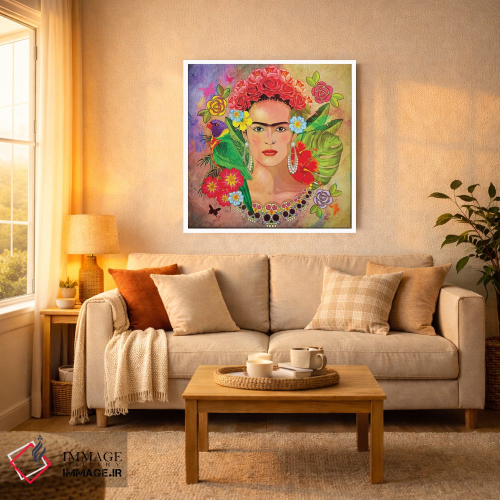 تابلو دکوراتیو "فریدا کالو ۳" اثر مارک اشکنازی - D3W