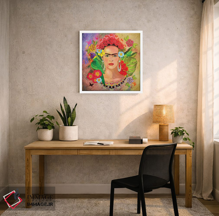 تابلو دکوراتیو "فریدا کالو ۳" اثر مارک اشکنازی - D4W